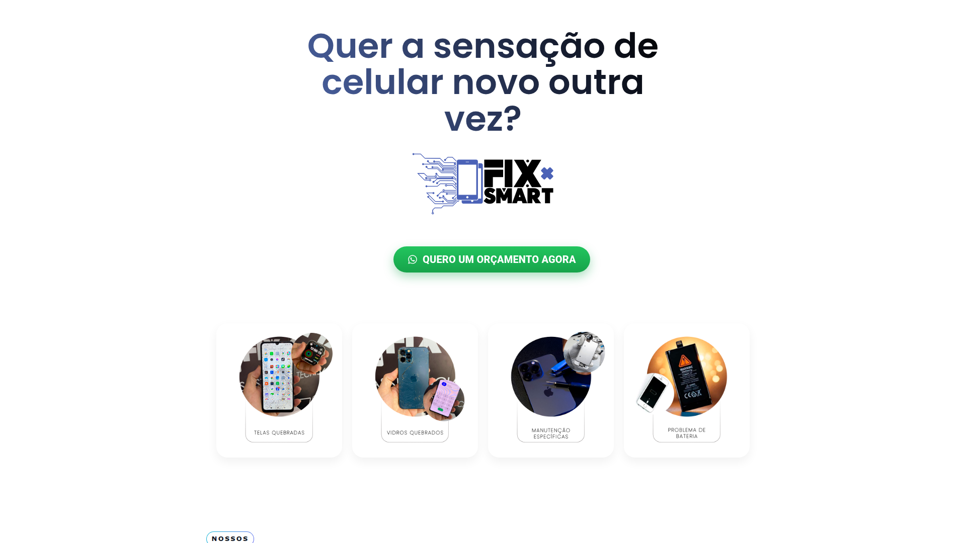 Fix Smart - Site Institucional